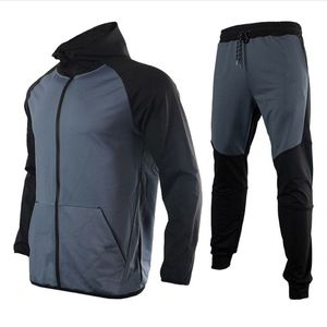 Survêtement pour hommes Tech Set Designer Survêtement Europe Américain Basketball Football Rugby Deux pièces avec Veste à capuche à manches longues pour femmes Pantalon Printemps Automne ZBWF