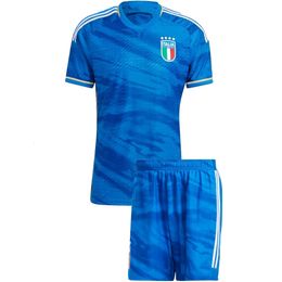 Survêtements pour hommes 2324 été maillot de Football italien ensemble adultes enfants deux pièces vêtements de sport costume d'entraînement Kit 230817