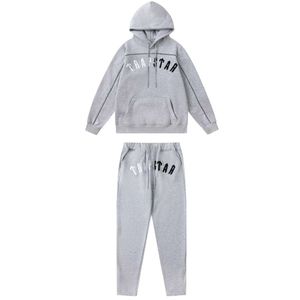 Trainingspakken voor heren 5A Heren Trapstar hoodie volledig trainingspak hoody sportkleding heren nake tech trapstar trainingspakken sportkleding pak rits broek Sweatshirt Z70C