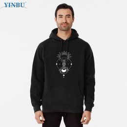 Survêtements pour hommes Ayan s hoodie imprimer l'éclipse Pullover Hoodie Man sweatshirts in clothing fashion hoodies 230213