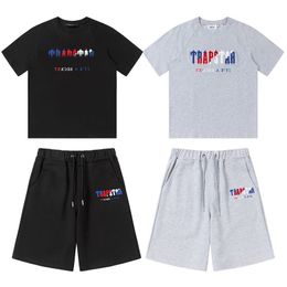 Survêtements pour hommes Vêtements de créateurs Trapstarter Mode Manches courtes et shorts Ensemble de sport Sweat-shirt décontracté Hip Hop Sportswear taille s-2xl