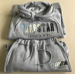 Trainingspakken voor heren Borduren Trapstar Heren Dames Sweatshirt Joggingbroek Delige set Sport Fitness Hoodies Trainingspak Training Jogging Top met capuchon 655wwCD CDHR