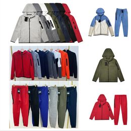 Vestes de vêtements de sport pour hommes avec pantalon Free Choice Tracksuit Casual Jogger Costume 2 pièces Ensemble de formation Tech Wear Sweat à capuche asiatique Fabrics confortables Fabrics