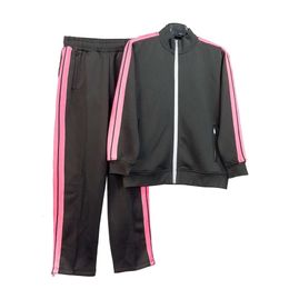 Heren trainingspakken Sportwear Men S Jackets en Pant Street Casual Suits Colors Choice gestreepte bekleding Trend High Street Wild Joggers M A C IFFCoat