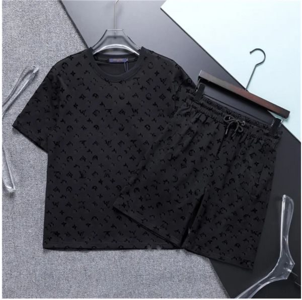 Conjuntos de camiseta de trajes de pista para hombres Tops de verano transpirables Tops Camas de deportes al aire libre Suitsswear Calidad de calidad S-3XL