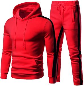 Heren tracksuits Track Suits 2 -delige herfst winter jogging sets zweetpakken hoodies jassen en atletische broek mannen kleding 230811