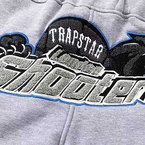 Heren trainingspakken Trapstar Designer trainingspak geborduurde badge Womens sport hoodie Tuta truien maat S/m/l/xl 7XJD