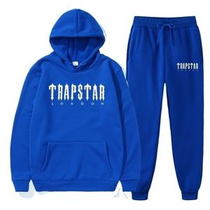 Heren trainingspakken Trapstar London Heren trainingspak casual trainingspak hoodie en broek tweedelige hiphop mode jogger winter 221010