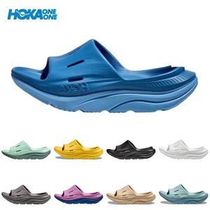 2023 HOKE ONE ONE ORDA RECOVERY SLIDE 3 Zapatillas Sandalias de diseñador para mujeres Hombres Diapositivas Summer Beach Outdoor Shoe Scuffs Fashion Platform Slide 36-46