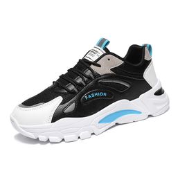 Hommes formateurs hommes femmes chaussures de course noir blanc cuir respirant classique durable anti-saut confortable jogging baskets décontractées 40-45