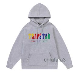 Mens Trapstar Chándal Diseñador Sudaderas con capucha Suéter Pantalones Conjunto Ropa deportiva impresa Traje Ropa deportiva con capucha Hombres Pantalones Tigre Toalla Bordado Jersey Swea BKFW