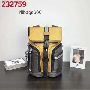 Computadora balística de viaje para hombre TMIi Bolsa de negocios de nailon para hombre Mochila de viaje de diseño Mochila de moda 232759 Mochila impermeable IER1