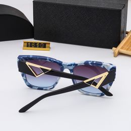 Triangle de lunettes de soleil Designer P Verres de mode Lunettes de soleil Fashion pour femmes Full Fild Sun Verre Unisexe
