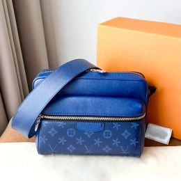 Trío para hombre Cámara cruzada al aire libre Bolso de diseñador Hombre M30830 M69443 Tote de cuero genuino Satchel Fanny Pack Bolsos de hombro Lujos para mujer Handb