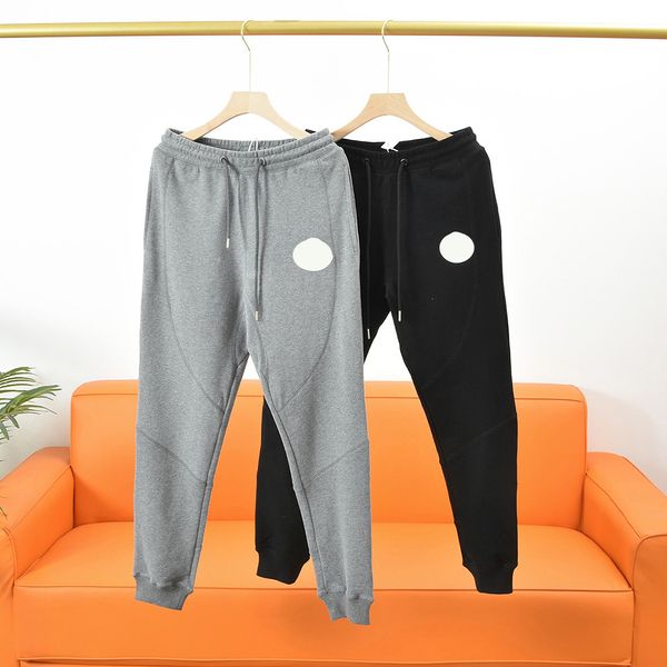 Pantalones para hombre 3 colores pantalones de rizo casual Bolsillo trasero Hollow Logo jogger hombres pantalón de chándal Tamaño M - XXXL