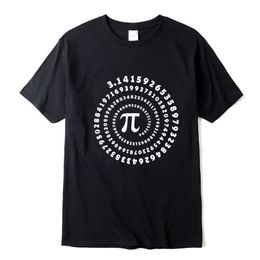 T-shirt à manches courtes pour hommes, 100% coton, imprimé de géométrie mathématique, col rond, style de rue, cool, drôle, ample, 220526 1VLG