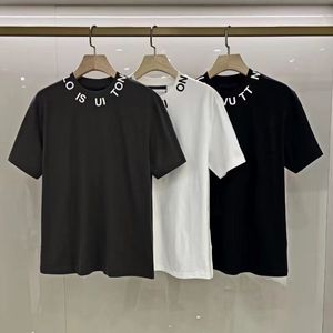 Heren T-shirt Designer Casual T-shirt Letters 3D Driedimensionale bedrukte bedrukte korte mouw bestseller luxe hiphop kleding Aziatische maat m-5xl