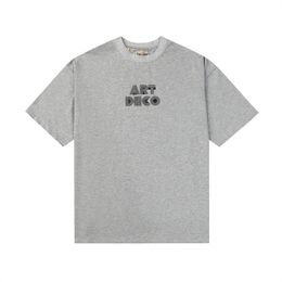 Camiseta para hombre, tops de diseñador, estampado de letras, sudadera de manga corta de gran tamaño, camisetas, jersey de algodón, ropa de verano A4