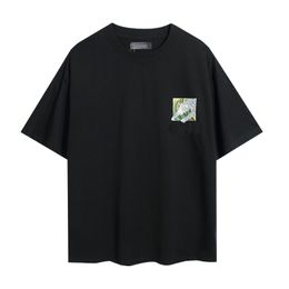 Camiseta para hombre, tops de diseñador, estampado de letras, sudadera de manga corta de gran tamaño, camisetas, jersey de algodón, ropa de verano A21