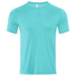 T-shirts pour hommes Lot de 3 chemises de course pour hommes DryFit Sport Tops pour un entraînement confortable évacuant l'humidité actif athlétique à manches courtes 230620