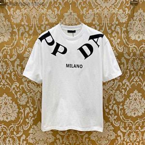 Heren T-shirts Advanced Edition Heren T-shirt Frankrijk Italiaanse modekleding Twee PR-letters grafische print op modekatoen met ronde hals PRAAA 3xl 4XL 5XL top met korte mouwen