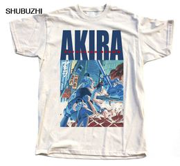 T-shirts pour hommes Akira 1988 T-shirt naturel V7 Manga KOtomo Tokyo 100% coton marque masculine teeshirt hommes été coton t-shirt 230503