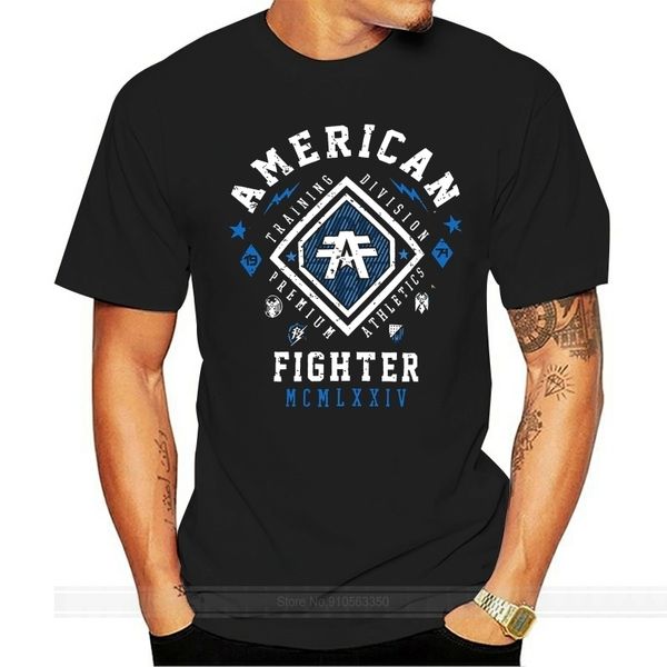 T-shirts pour hommes American Fighter T-shirt 13 col rond manches courtes en coton bas décontracté hauts vêtements de mode 013766 230629