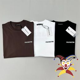 Camisetas para hombre Negro Blanco Cole Baxton Camiseta 1 Calidad Alfabeto Impreso Manga corta CB Top 230720