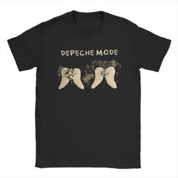 Heren T-shirts Depeche Cool Mode T Shirts Katoen Tops Vintage Korte Mouw Ronde Kraag Tees Plus Size 230625