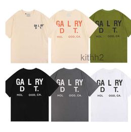 Herren T-Shirts Designer Galleryes T-Shirt Angel Brand Net Red Retro Galerys Depts Männer und Frauen Kurzarm Galilee Gedruckt Reflektierende SXL 88KE OSVY Y4BF 21 0LRD