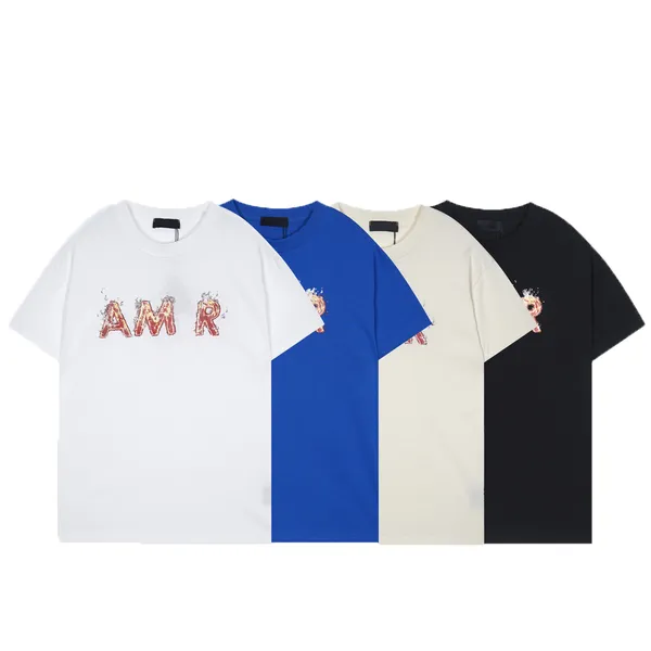 Camisetas para hombre Diseñador Camiseta gráfica Tops Camiseta de moda con letras Casual Verano Deportes al aire libre Manga corta Hombre Camisetas Top de lujo Tamaño asiático M-3XL