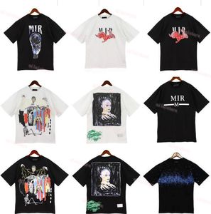 Hommes T-shirts Designer Hommes T-shirts Femmes 2023 Lapin Année Imprimé Mode Homme Lapin Chemise Casual A miri T-shirt Graphique À Manches Courtes De Luxe Hip Hop Streetwear Amirs Te