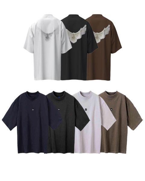 Camisetas para hombre Diseñador de tres partidos Nombre conjunto Palomas de la paz Impreso Moda Co marca Hombres Camisetas de gran tamaño Polos Impreso para mujer Te4976555