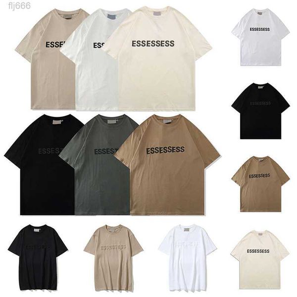 T-shirts pour hommes Ess Tshirt Essen T-shirts Version épaisse Été Femmes Designers Tees Mode Homme Lettre Vêtements Shorts Y0XM