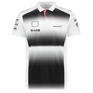 Tshirts masculins pour Honda McLaren F1 Racing Team T-shirt Motorsport Formule Sports Polo Revers Vêtements Breatchable