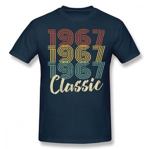 Hommes T-shirts Drôle 1967 Classique 56 Ans Vintage T-shirts D'été Style Graphique Coton Streetwear À Manches Courtes Cadeaux D'anniversaire T-shirt Hommes 230317