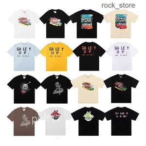 T-shirts pour hommes Gallerise Galleryss Depts Hommes Designer White Galleries T-shirt Casual Fashion Gallary Loose Short Galley Tshirt Femmes Street 2LWR