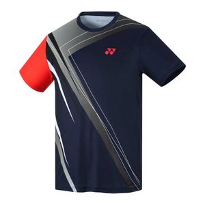 Hommes TShirts Gris Tshirt Badminton Équipe Formation Uniforme Tennis De Table Vêtements Imprimé Garçons Respirant Sportswear 230720