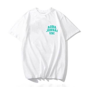 Heren T-shirts Haikyuu Aoba Johsai VBC Uniform T Mannen Unisex Kawaii Zomer Tops Cartoon Karate Grafische Tees Tee Mannelijke Harajuku 230330