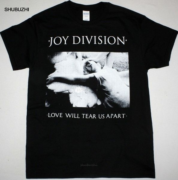 T-shirts pour hommes JOY DIVISION LOVE WILL TEAR US APART T-shirt noir POST PUNK ORDER coton t-shirt hommes mode d'été taille européenne 230404