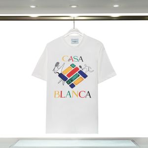 Heren T-shirts Designer T-shirts voor heren Luxe T-shirt Heren Casablanca Luxe overhemd voor heren Top Oversized T-shirt Casablanc Overhemd Casa Blanca Kleding Mode Zomer SP6U
