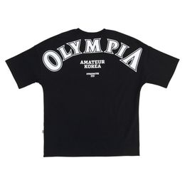 T-shirts pour hommes OLYMPIA coton Gym Sport T à manches courtes course entraînement t-shirts Fitness ample grande taille MXXXL 230503