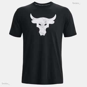 T-shirts pour hommes Project Rock Brahma Bull Tshirt Casual Fashion Streetwear Femmes Hommes Sportswear Haute Qualité Manches Courtes Taille XS 6XL Été 230620 404