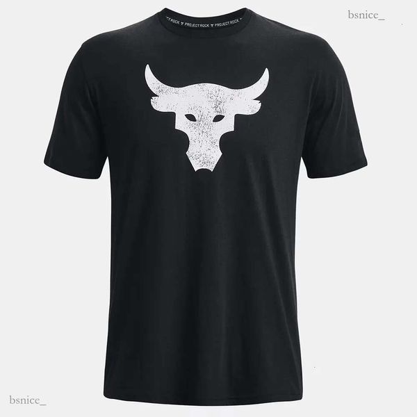 T-shirts pour hommes Project Rock Brahma Bull Tshirt Casual Fashion Streetwear Femmes Hommes Sportswear Haute Qualité Manches Courtes Taille XS 6XL Été 230620 258