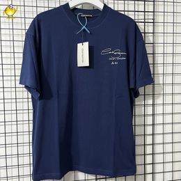 Heren T-shirts Koningsblauw Cole Buxton Shirt 1 Zomer Mode Toevallige Overmatige Straat Kleding Kwaliteit 100% Katoen CB Top Tshirt 230718