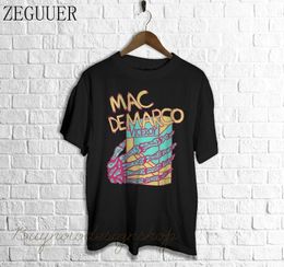 Heren T-shirts verkopen Mac Demarco Print Zomer Oneck Vintage Graphic Tee Shirt Gothic Style Casual Blouses 90s Esthetische Kleding 230707