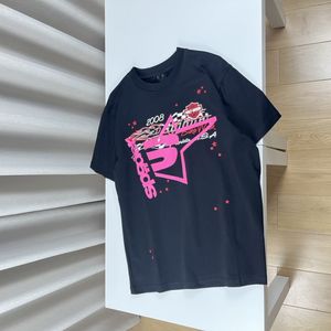 T-shirts pour hommes Sp5der Mens Tshirt Designer Black Graphic Tee Man Shirt Spider Sweat à capuche 555 Impression Femmes Haute Qualité À Manches Courtes Free People Vêtements Crew