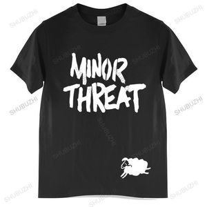 Heren T-shirts zomer merk tshirt kleine dreiging T-shirt Out of Step | Hardcore Punk Straight Edge Dischord merk t-shirt homme tops 230707