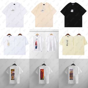 T-shirts pour hommes T-shirts de créateurs d'été pour hommes kith t-shirt motif classique impression décoration mode décontracté à manches courtes col rond coton t-shirt homme vêtements