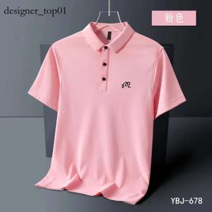 Heren T -shirts Zomer geborduurd Malbon Golf Polo Shirt Men Hoge kwaliteit Heren Korte Mouw Ademend Drogend Top Business 230412 6685